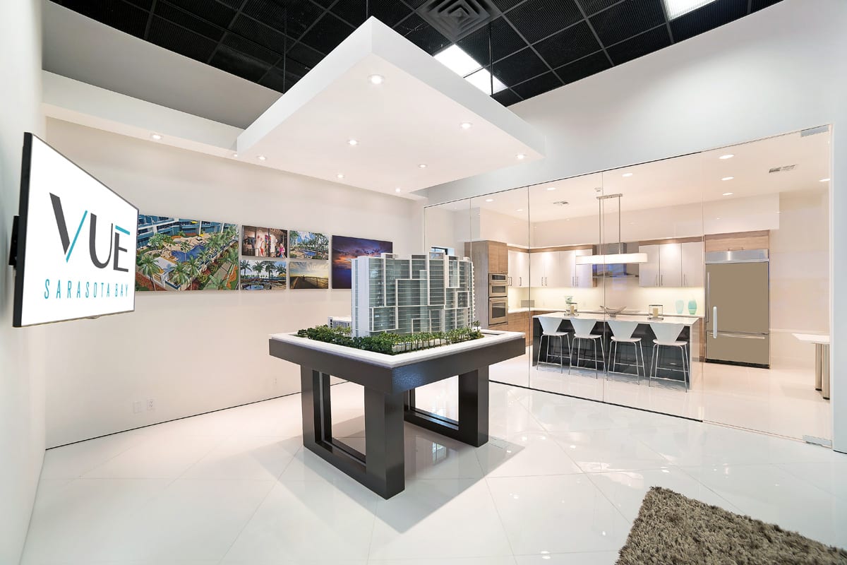 VUE Sarasota BaySales Environment Design
