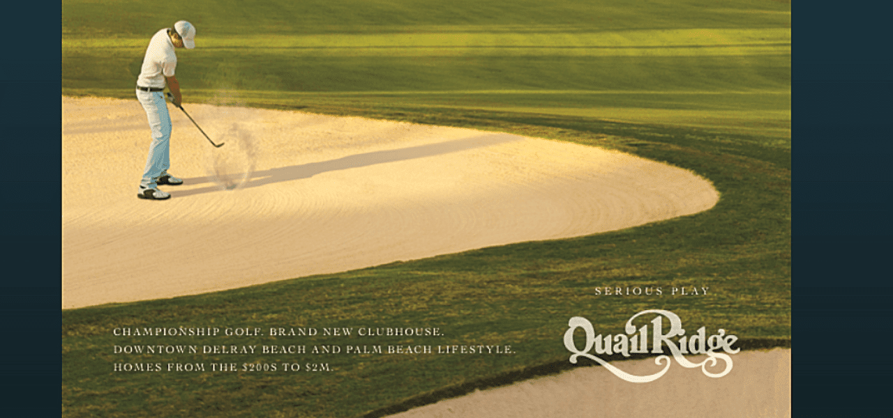 Quail Ridge Traditional Print Ad