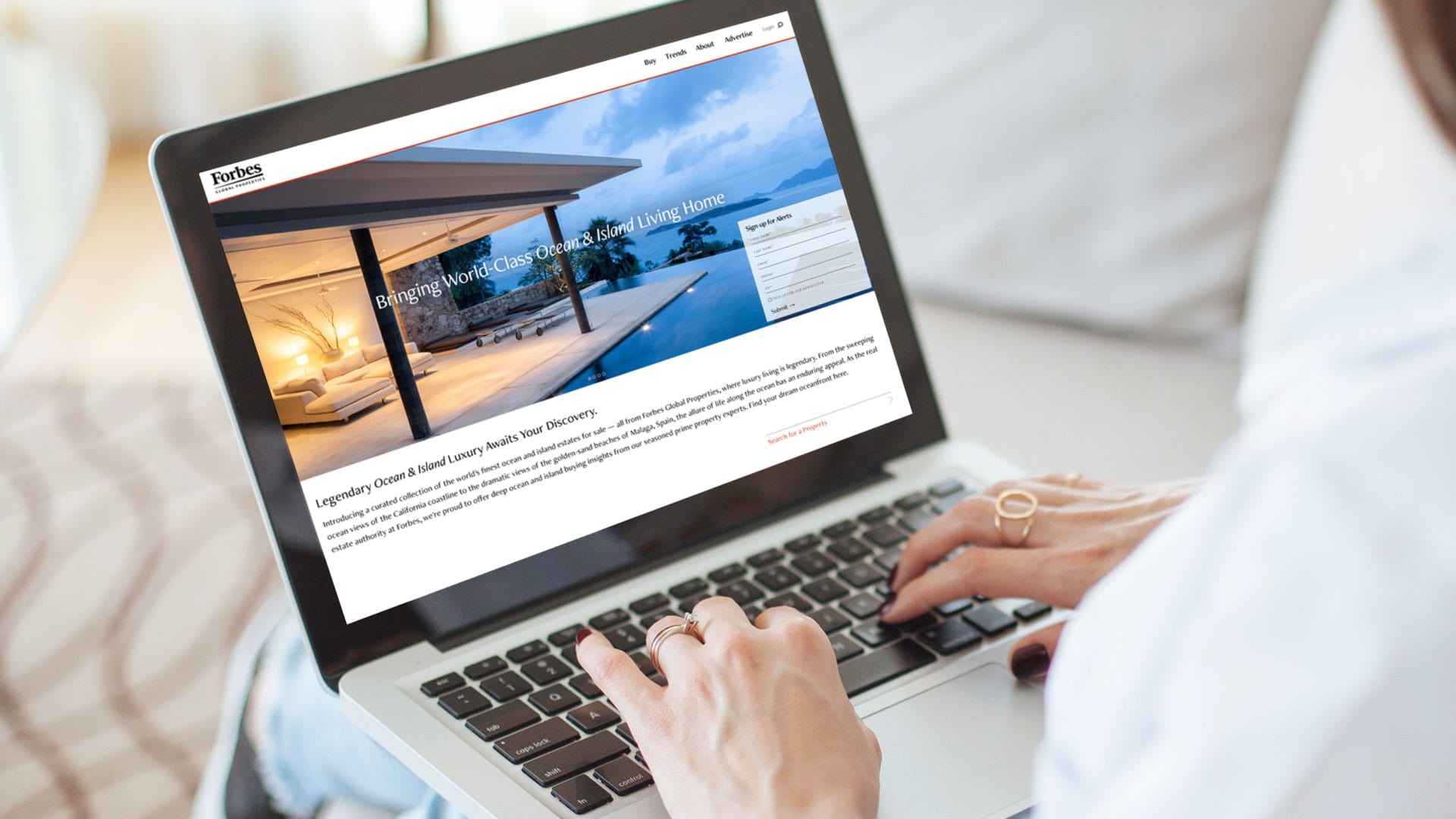 Forbes Global Properties Digital Design