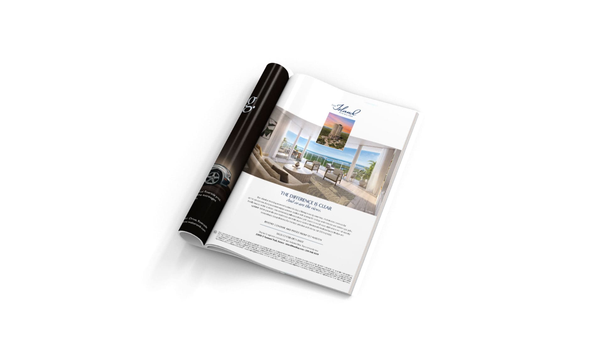 The Island at West Bay Print Design