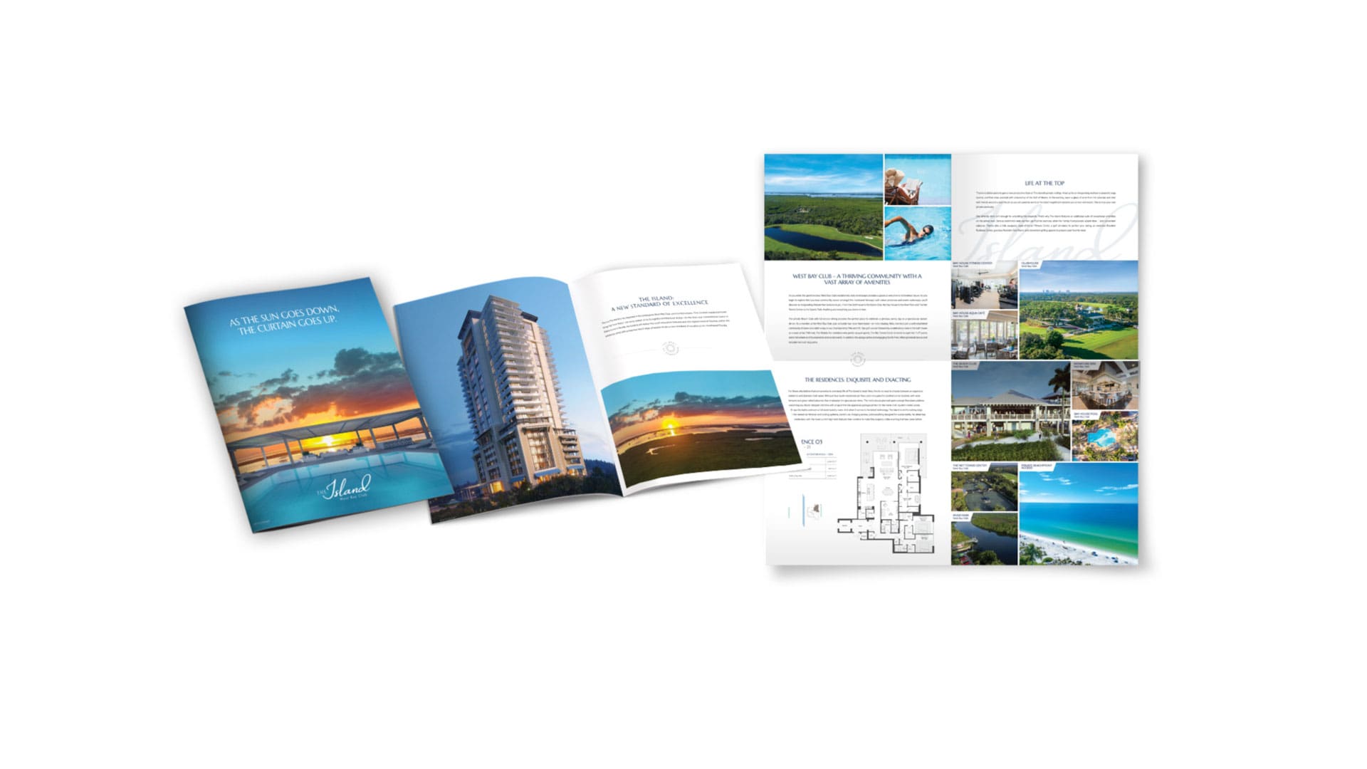 The Island at West Bay Print Design